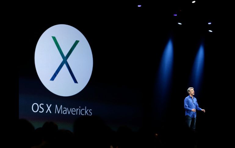 Craig Federighi, vice presidente ejecutivo de ingeniería de software, durante la presentación del nuevo sistema operativo. AP /