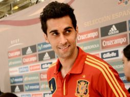 El futbolista Álvaro Arbeloa afirma que el nunca hizo declaraciones sobre el guardameta. EFE /