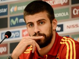 Gerard Piqué afirma que Sergio Ramos y él se entienden muy bien. EFE /