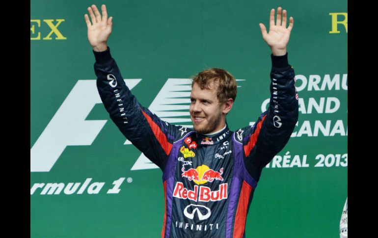 Sebastian Vettel continúa mejorando y se hace más fuerte, según Christian Horner. ARCHIVO /