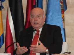 José Miguel Insulza se presentó en la Conferencia de Montreal, un foro económico que se celebra cada año. ARCHIVO /