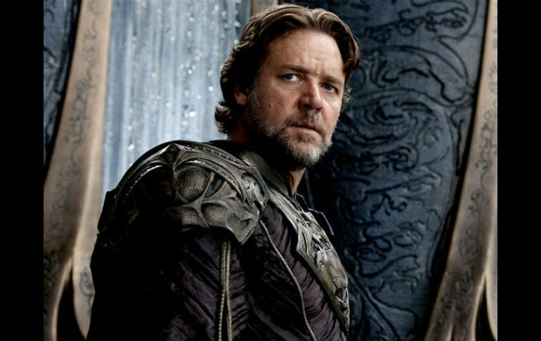 Russell Crowe (Joe-El) admite que nunca fue gran admirador del hombre de acero. AP  /