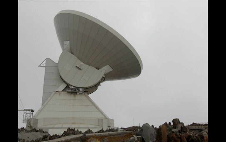 El Gran Telescopio Milimétrico (GTM), ubicado en la Sierra Negra de Puebla, ya está listo para estudiar el universo. NTX /