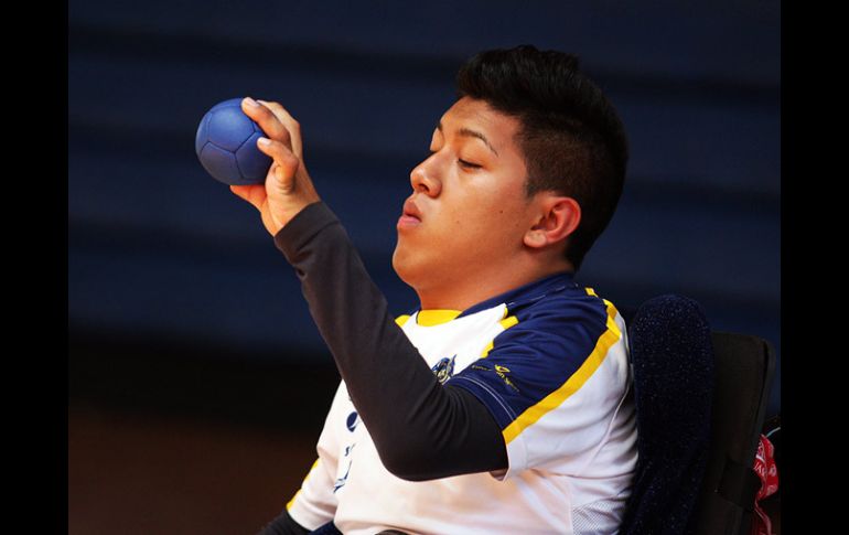 Eduardo Sánchez Reyes representó a Jalisco en el Boccia ESPECIAL /