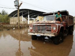 El pasado 7 de junio cayó una tromba en el municipio, cuya duración e intensidad  provocó que se desbordara el río Escondido. ARCHIVO /