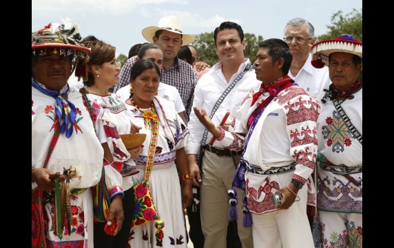 Sandoval Díaz reconoció la perseverancia de los indígenas wirraritari en las defensa de sus tierras y símbolos propios.  /