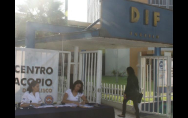 La mesa de recepción de donativos estará abierta al público de 9:00 a 17:00 horas. ESPECIAL /