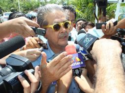 Xavier Oléa no descarta que su cliente sea aprehendido por la PGJE de Tabasco. ARCHIVO /