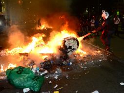 Los ciudadanos inconformes aprovecharán la vitrina del torneo para dar a conocer sus puntos de vista. AFP /