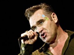 Morrissey es un icono del rock en inglés. ARCHIVO /