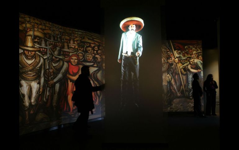 La exhibición ''En la mira'' llega hoy al Palacio Nacional. NTX /