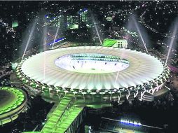 Estadio Maracaná. El mítico recinto del futbol brasileño será el lugar del debut mexicano en la copa.  /