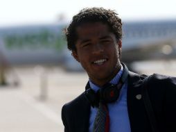 Giovani dos Santos expresa que desea dar su máximo esfuerzo en su próximo encuentro. EFE /