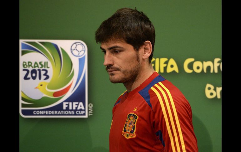 Iker Casillas sabe que regresar al arco como titular será complicado. EFE /