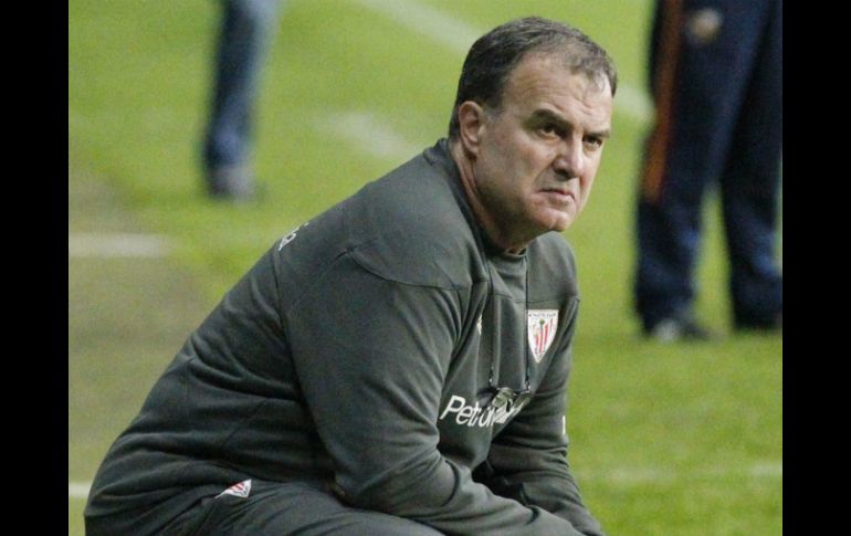 Bielsa acaba de dejar el Athletic de Bilbao de la liga española. ARCHIVO /