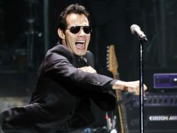 Marc Anthony  prepara un disco que saldrá al mercado el próximo 23 de julio y con el que volverá al género de la salsa. ARCHIVO /