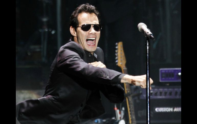 Marc Anthony  prepara un disco que saldrá al mercado el próximo 23 de julio y con el que volverá al género de la salsa. ARCHIVO /