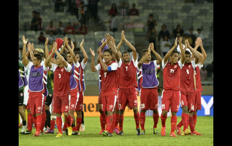 La Selección de Tahití debe enfrentarse próximamente a España y Uruguay. AP /