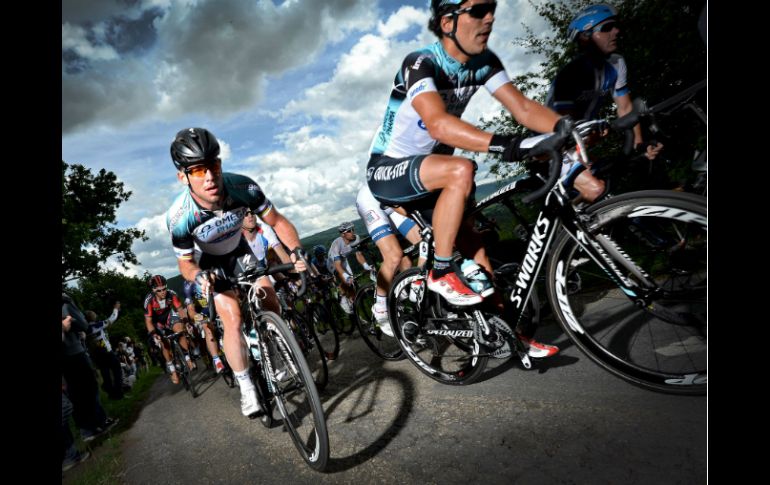 El líder del ''Omega Pharma'' buscará triunfar en su próxima competición. AFP /