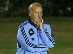 Vicente del Bosque, estratega español, quiere sorprender con su alineación. EFE /