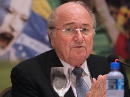 Joseph Blatter responde a las manifestaciones que se han extendido por Brasil en plena Copa Confederaciones. ARCHIVO /