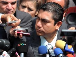 Jorge Luis Preciado fue acusado de autorizar un depósito por 16 millones 340 mil pesos a senadores. ARCHIVO /