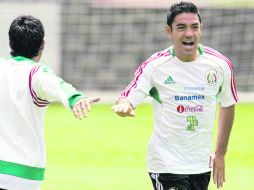 Marco Fabián busca tener una gran actuación en la Copa Oro para conseguir un lugar en el Tri que pelea en la eliminatoria mundialista. MEXSPORT /