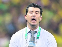 ''Chepo'' asegura que un mal resultado ante Japón no le quitaría el apoyo de los jugadores ni de los directivos. AP /