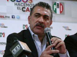 Hugo Contreras, presidente del Comité directivo estatal del PRI, está a favor de que los partidos reciban menos recursos. ARCHIVO /