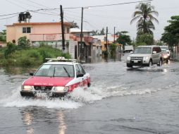 La tormenta tropical ''Barry'' causa inundaciones en localidades de Veracruz. EFE /