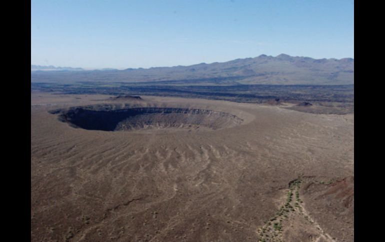 El Pinacate y Gran Desierto de Altar es un vasto acervo de vestigios arqueológicos de hace más de 200 mil años. ESPECIAL /