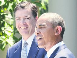 Barack Obama nombró a James Comey como nuevo director del FBI, un ex funcionario del Departamento de Justicia en el gobierno de Bush. EFE /