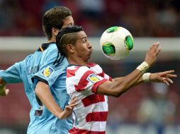 Hector Joya (rojo) es una de las piezas clave de la Sub-20 de Estados Unidos. EFE /