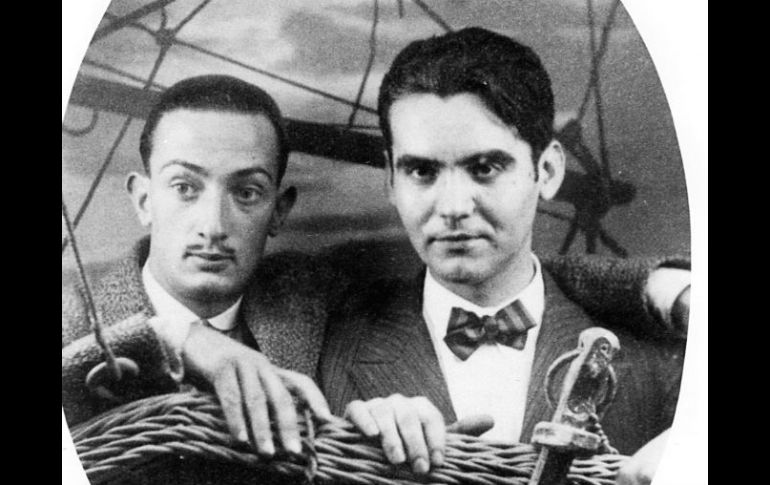 Genios. Dalí y García intercambiaron ideas entre 1923 y 1936. ESPECIAL /