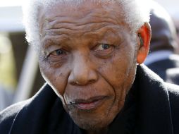 Nelson Mandela, fue el primer presidente de raza negra en Sudáfrica después del apartheid. ARCHIVO /