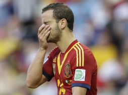 El goleador del Valencia fue sustituido al minuto 60 en el duelo ante los africanos. AP /