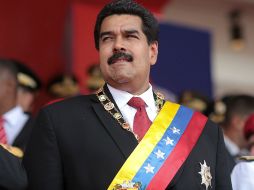 ''Tenemos patria verdadera porque tenemos un país de hombres y mujeres cultos, educados con los valores de Bolívar'', apuntó Maduro. AFP /