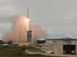 Los cuatro primeros satélites de la red O3b fueron lanzados desde el centro espacial de La Guayana Francesa. AFP /