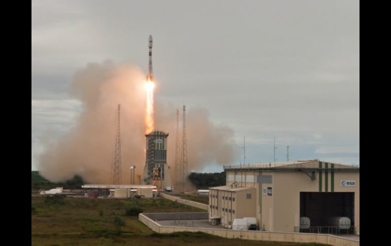 Los cuatro primeros satélites de la red O3b fueron lanzados desde el centro espacial de La Guayana Francesa. AFP /