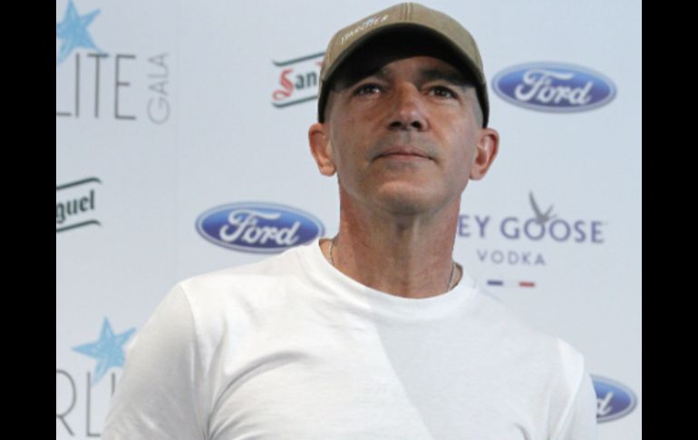 Antonio Banderas también supervisará como productor su último trabajo ''Milenium''. EFE /