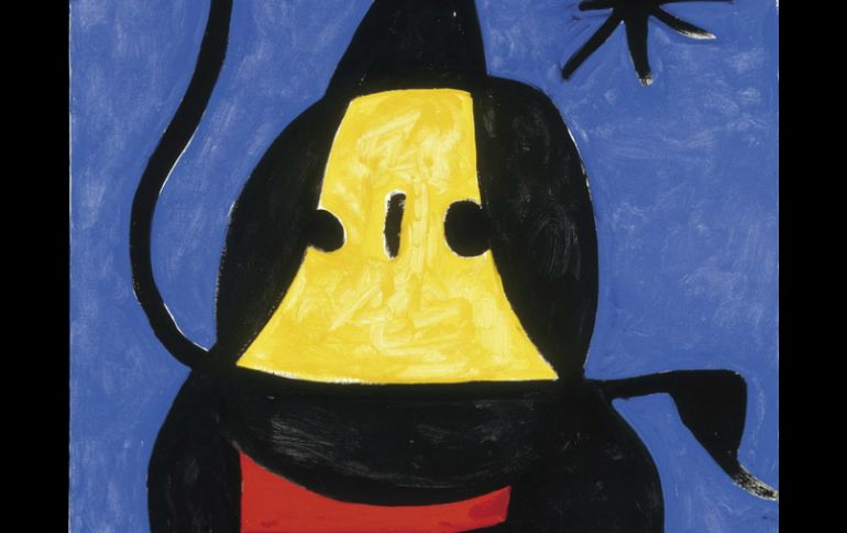 Obra del artista catalán Joan Miró (1893 -1983). ARCHIVO /