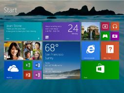 Nuevas características de Windows 8.1 incluyen más opciones para utilizar múltiples aplicaciones. EFE /