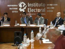 Otro de los temas tratados en la sesión fue la presentación del informe de la destrucción de documentación y material electoral.  /