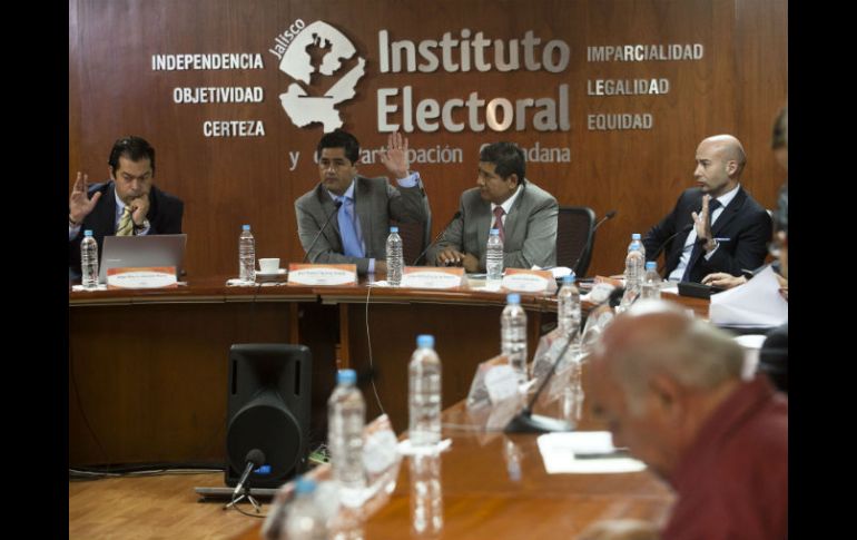 Otro de los temas tratados en la sesión fue la presentación del informe de la destrucción de documentación y material electoral.  /