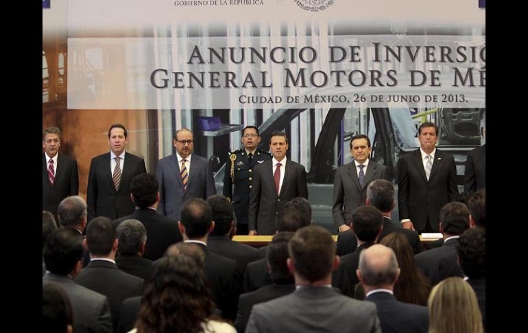 General Motors invertirá 691 millones de dólares (MDD) en las plantas de producción de Guanajuato, San Luis Potosí y Estado de México. SUN /