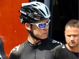 Froome no quiso citar a sus principales rivales ''porque olvidaría alguno''. AFP /