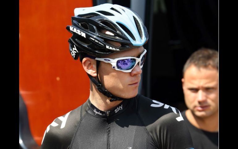 Froome no quiso citar a sus principales rivales ''porque olvidaría alguno''. AFP /