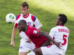 Cuba se va sin puntos pero en su primera aparición juvenil internacional logran anotar un gol. AFP /