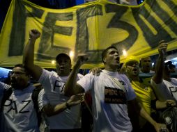 Brasil ha estado envuelto en polémica desde el inicio de la Copa Confederaciones. EFE /