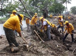 La Segob emite una declaratoria de emergencia para 127 municipios de Veracruz afectados por una tormenta tropical. NTX /